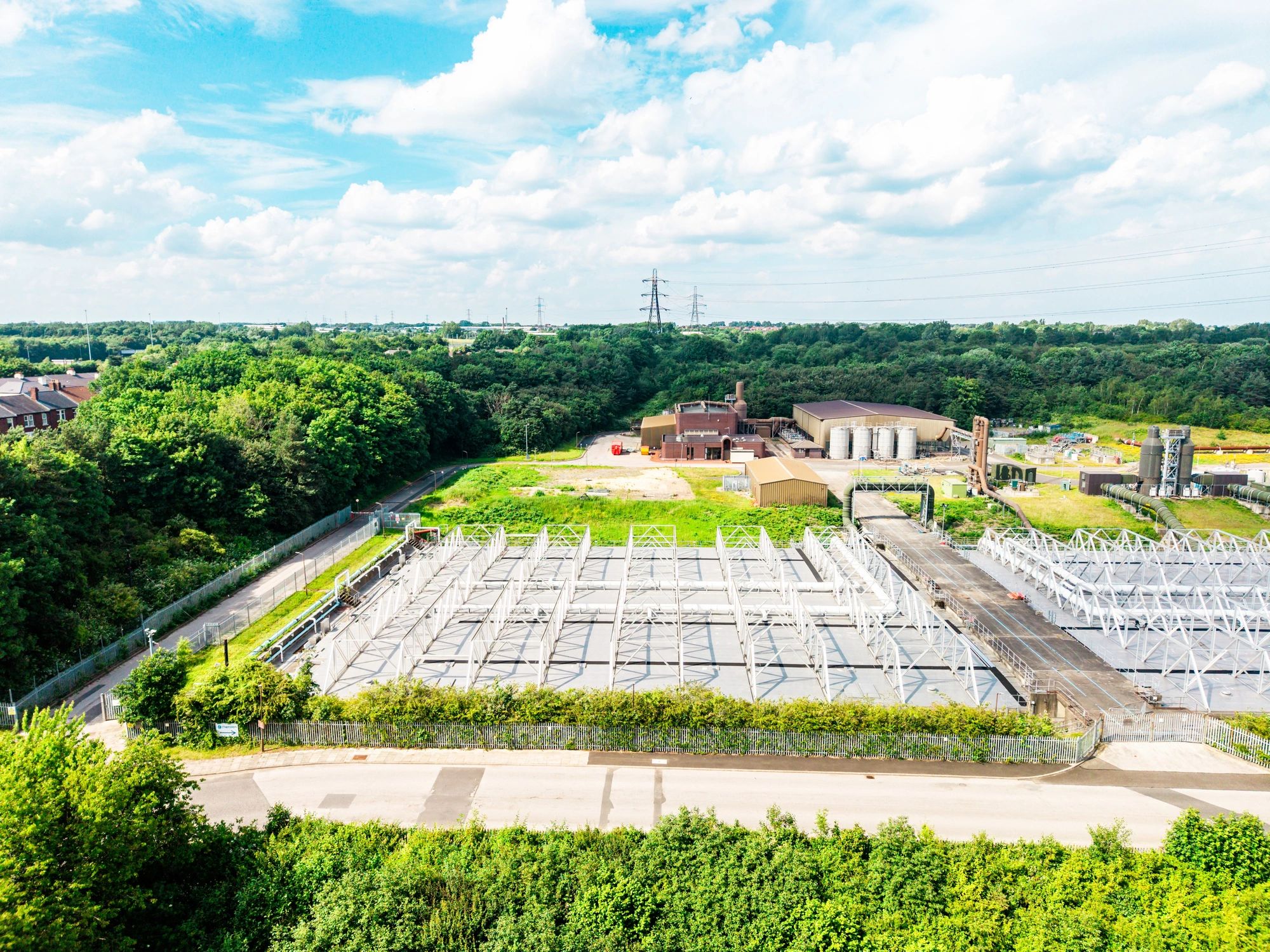 Industrial reservoir and water management infrastructure