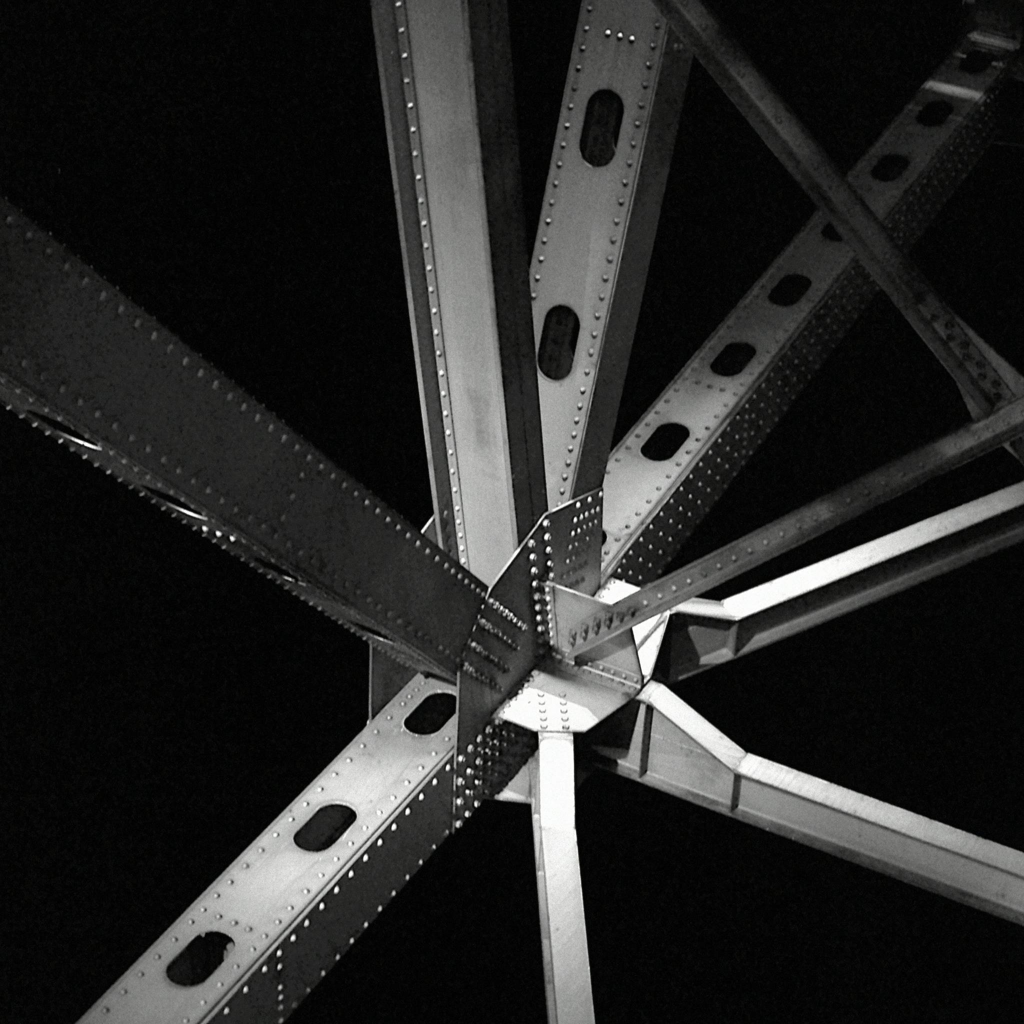 Riveted connection detail