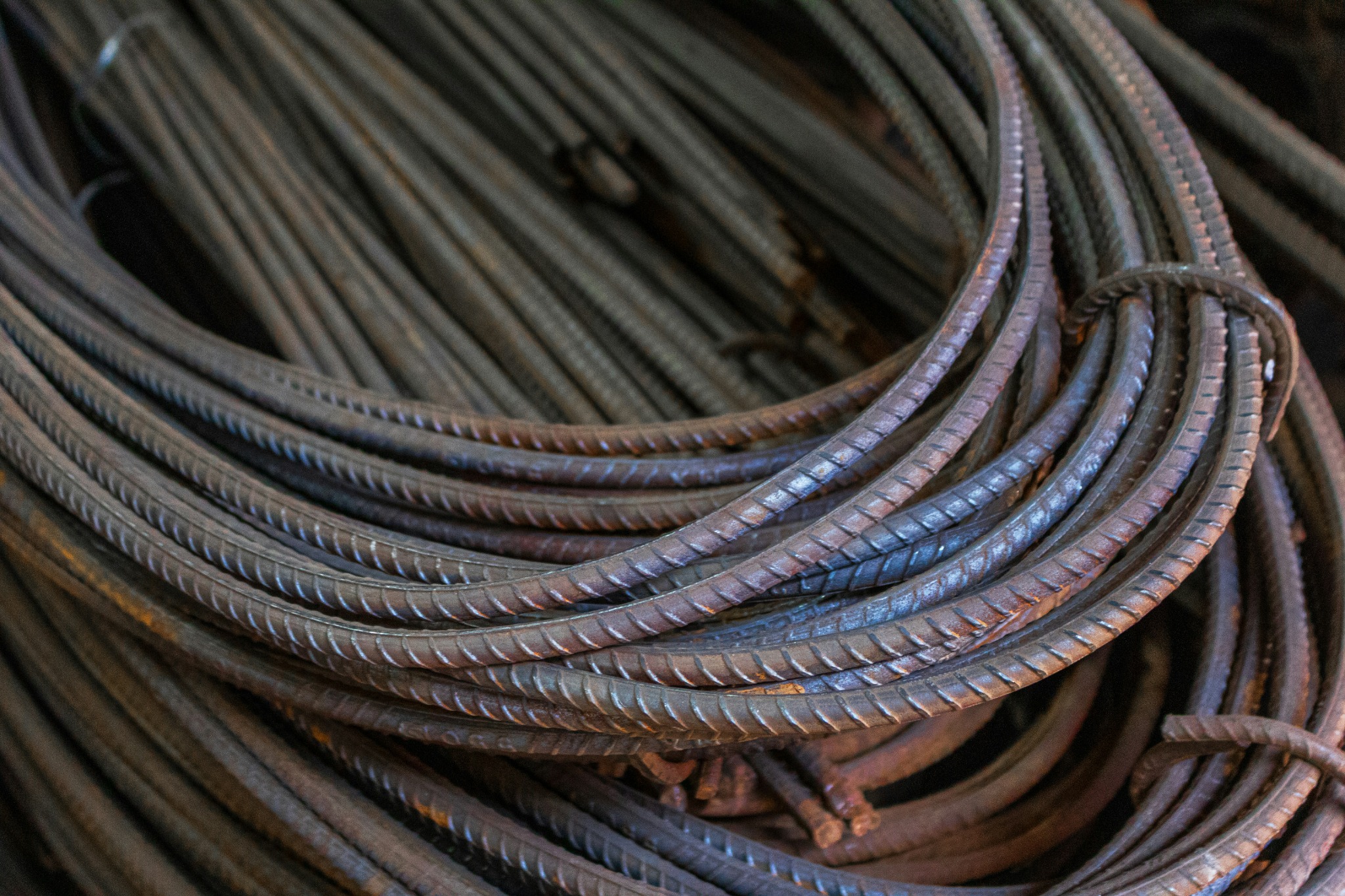 Reinforcing steel — curved bar forms