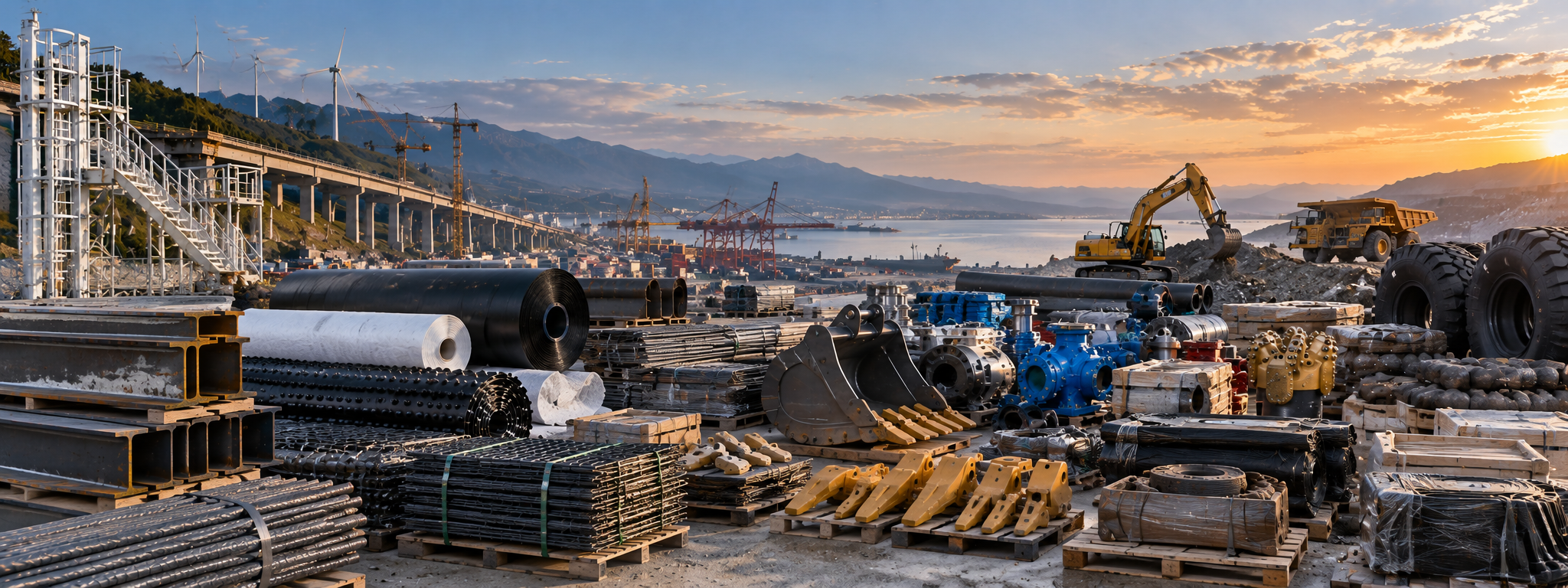Industrial products and infrastructure supply by ENWIND Industrial