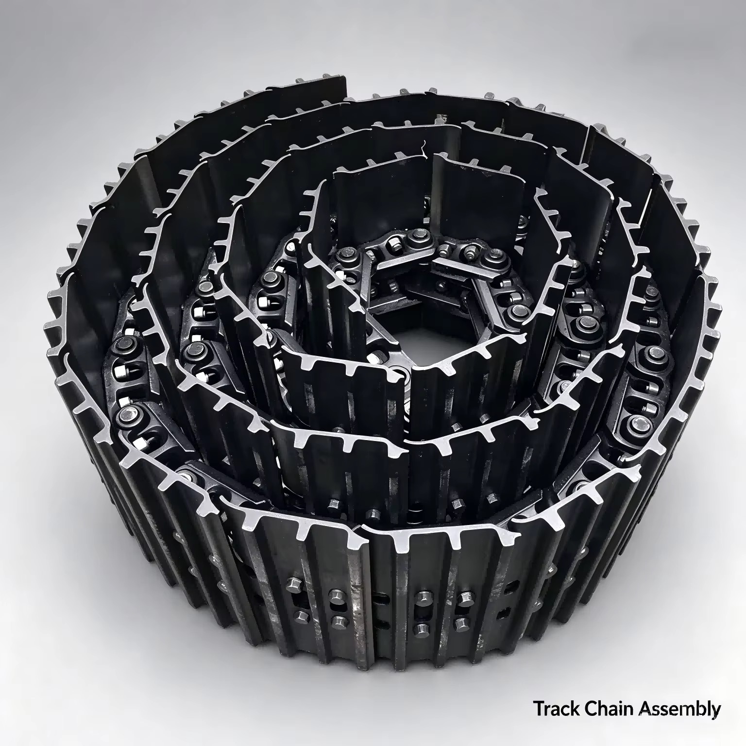 Steel track assemblies
